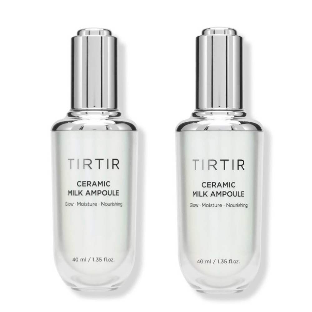 2-Pack TIRTIR Ceramic Milk Ampoule Bundle